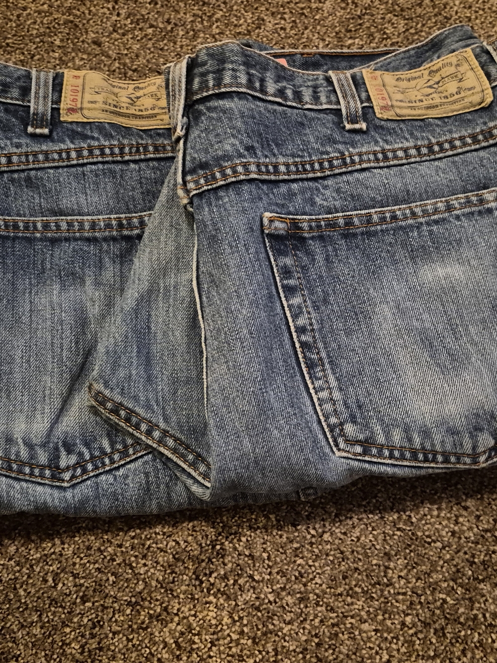 Classic Fit Men’s Light Blue Denim Jeans - Straight Fit **INVENTORY CLEARANCE**
